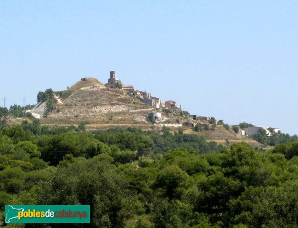 Argençola - Nucli antic, de lluny