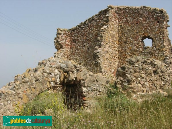 L'Escala - Santa Maria de Vilanera, restes del monestir