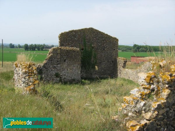 L'Escala - Santa Maria de Vilanera, restes del monestir