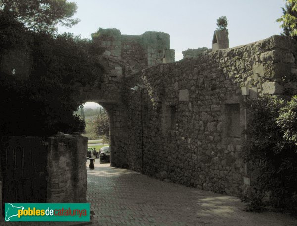 Sant Martí d'Empúries - Porta de la muralla