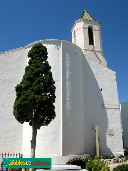 Sitges - Sitges - Ermita de Sant Sebastià, absis (Foto: Albert Esteves, 2009) Sitges - Sitges - Ermita de Sant Sebastià, absis