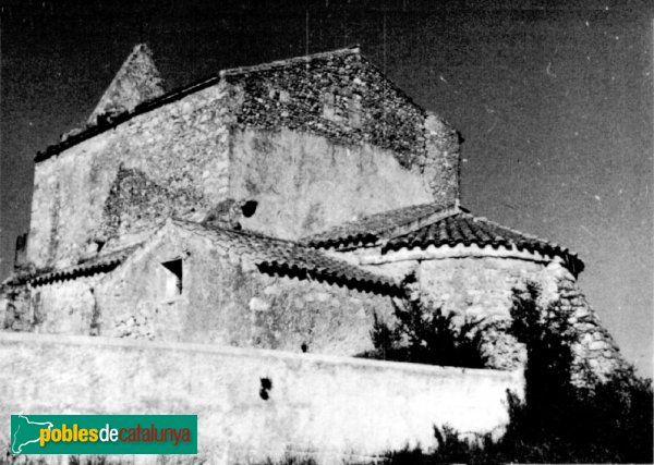 Vilamacolum - Santa Maria, abans de la restauració