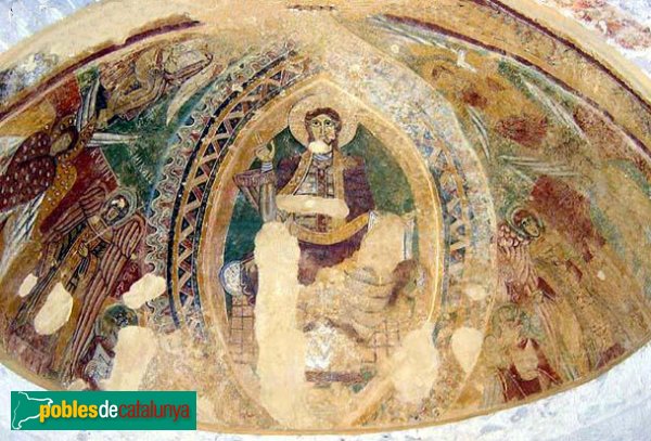 Torroella de Fluvià - Sant Tomàs de Fluvià, pintures romàniques