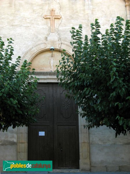Pira - Església de Sant Salvador, portada