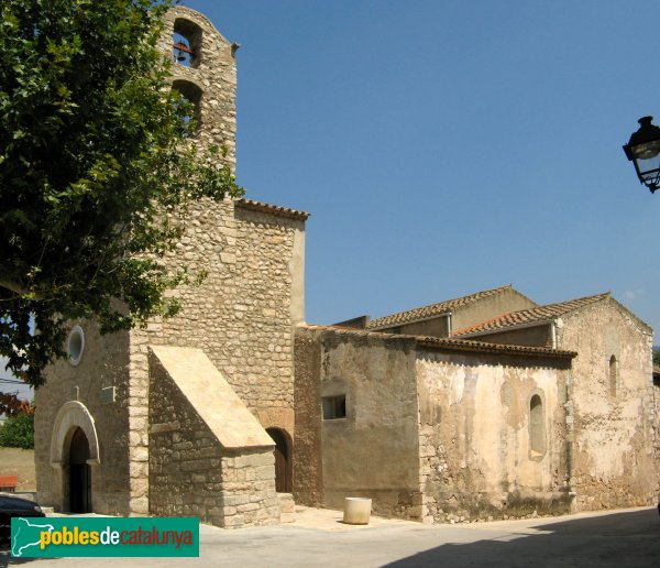 Vilaverd - Església de Sant Martí (Foto: Albert Esteves, 2009) Vilaverd - Església de Sant Martí