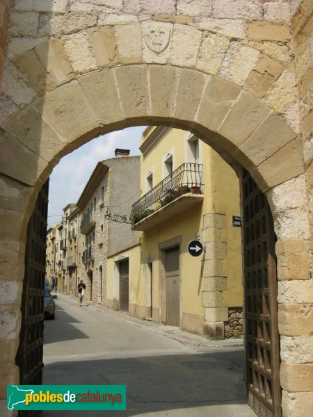 Montblanc - Portal del Castlà