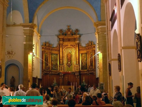 Torredembarra - Església de Sant Pere (Foto: <i>Joan Grífols</i>, 2009) Torredembarra - Església de Sant Pere
