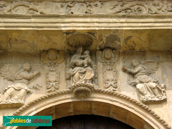 Montblanc- Santa Maria la Major, portada