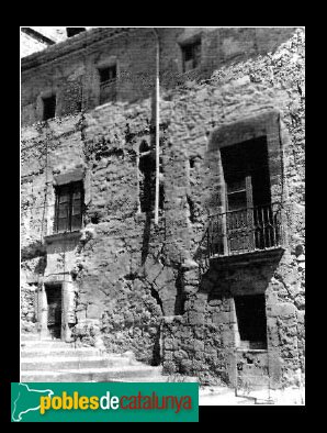 Montblanc - Casal dels Josa, abans de la restauració Montblanc - Casal dels Josa, abans de la restauració