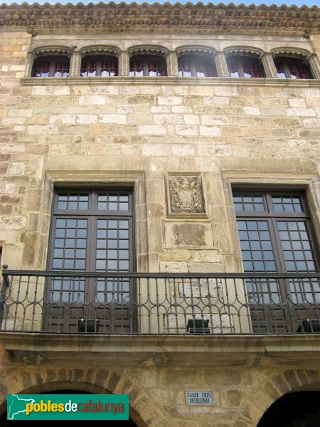 Montblanc - Casa Desclergue (Foto: Albert Esteves, 2009) Montblanc - Casa Desclergue
