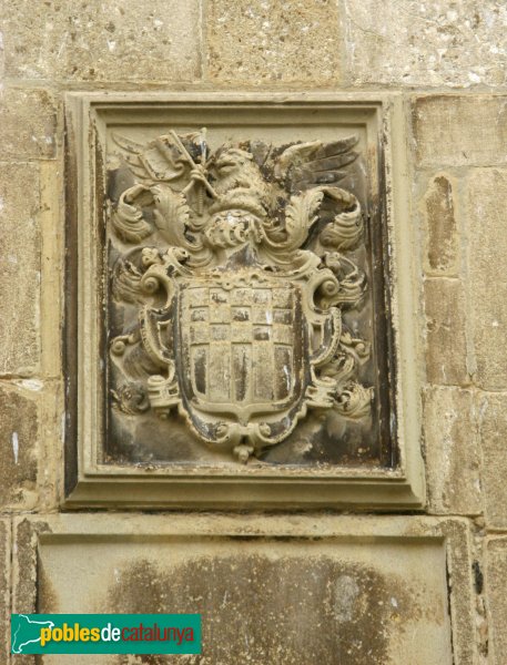 Montblanc - Casa Desclergue, escut