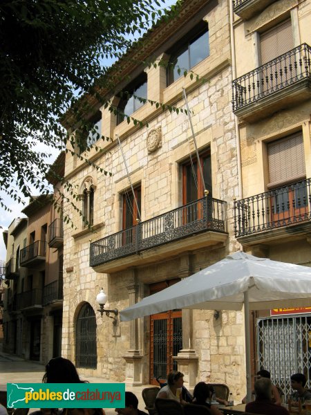 Montblanc - Casa de la Vila (Foto: Albert Esteves, 2009) Montblanc - Casa de la Vila