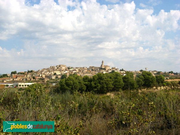Barberà de la Conca - Castell i església (Foto: Albert Esteves, 2009) Barberà de la Conca - Castell i església