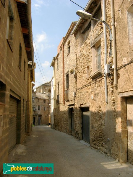 Blancafort - Carrer de Dalt (Foto: Albert Esteves, 2009) Blancafort - Carrer de Dalt