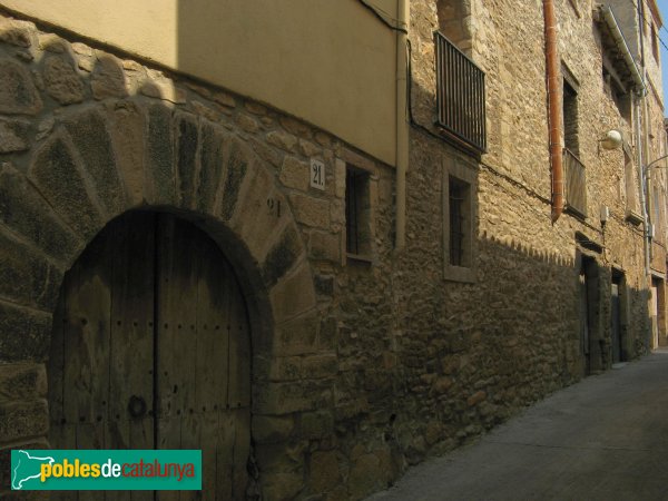 Blancafort - Carrer de Dalt (Foto: Albert Esteves, 2009) Blancafort - Carrer de Dalt