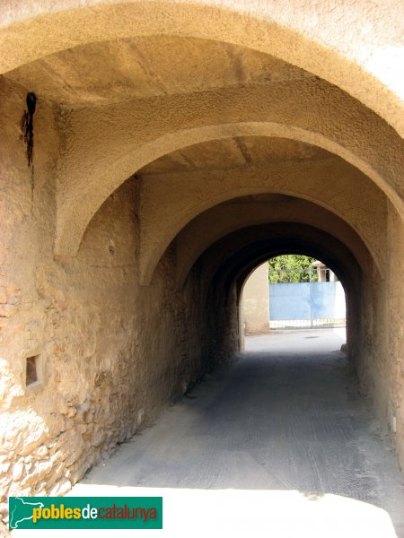 Blancafort - Carrer de Dalt (Foto: Albert Esteves, 2009) Blancafort - Carrer de Dalt