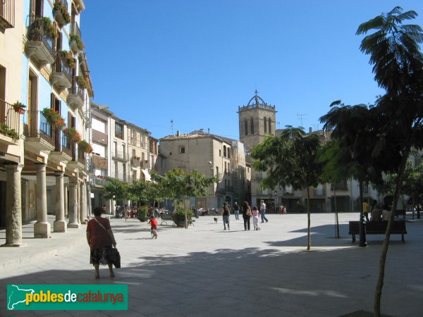 Santa Coloma de Queralt - Plaça Major