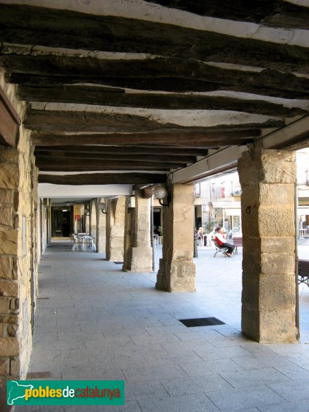 Santa Coloma de Queralt - Plaça Major