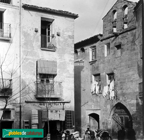 Santa Coloma de Queralt - Hospital de Santa Magdalena, a la seva ubicació original