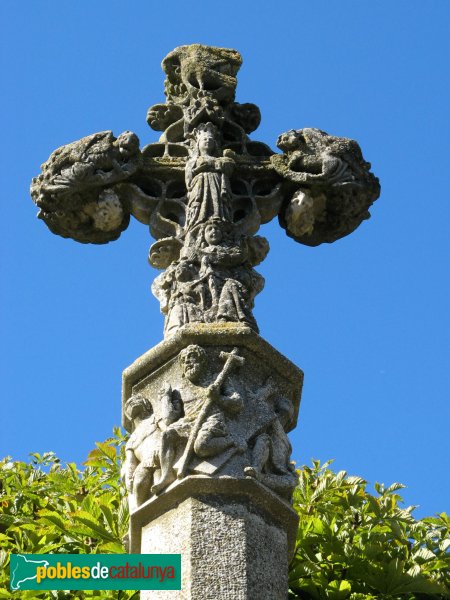 Santa Coloma de Queralt - Creu de la Font (Foto: Albert Esteves, 2009) Santa Coloma de Queralt - Creu de la Font