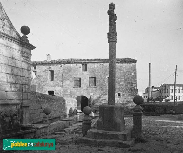 Santa Coloma de Queralt - Creu de la Font,1923