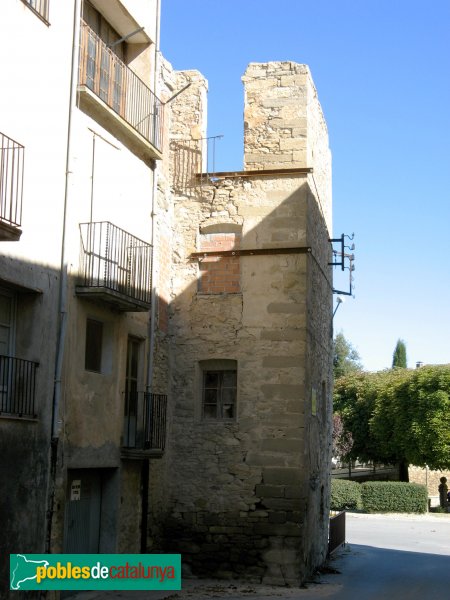 Santa Coloma de Queralt - Torre de la muralla (Foto: Albert Esteves, 2009) Santa Coloma de Queralt - Torre de la muralla