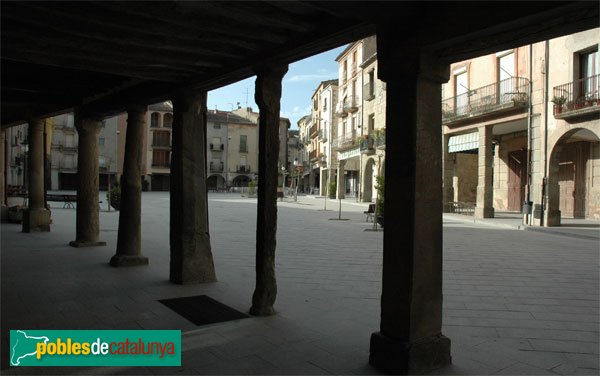 Santa Coloma de Queralt - Plaça Major