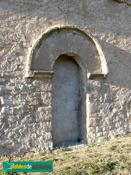 Santa Coloma de Queralt - Sant Vicenç d'Aguiló, porta antiga