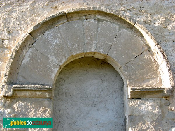 Santa Coloma de Queralt - Sant Vicenç d'Aguiló, porta antiga