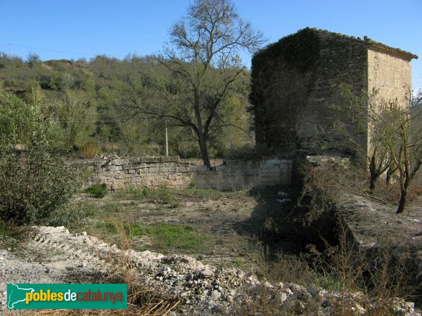 Santa Coloma de Queralt - Molí de la Torre, bassa