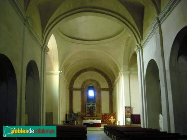 Pontils - Sant Magí de Brufaganya, interior del temple