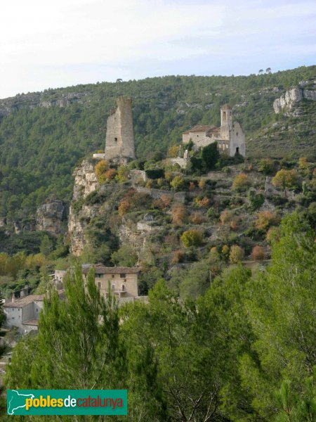 Pontils - Castell i església de Santa Perpètua de Gaià