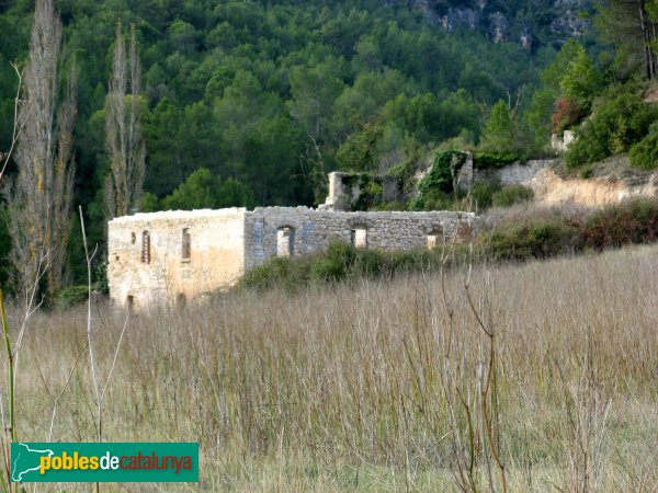 Pontils - Molí de la Fàbrica (Foto: Albert Esteves, 2009) Pontils - Molí de la Fàbrica