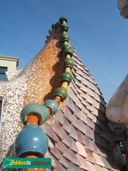 Barcelona - Casa Batlló (Foto: Carmen-Gloria Moya, 2009) Barcelona - Casa Batlló