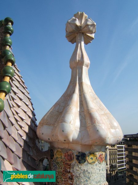 Barcelona - Casa Batlló (Foto: Carmen-Gloria Moya, 2009) Barcelona - Casa Batlló