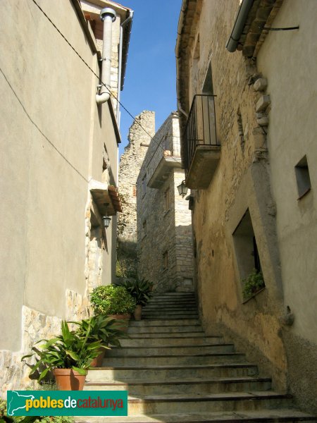 Savallà del Comtat, un carrer (Foto: Albert Esteves, 2009) Savallà del Comtat, un carrer