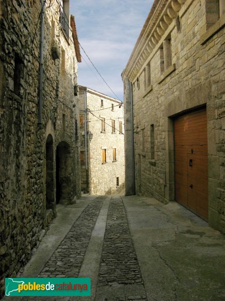 Savallà del Comtat, un carrer (Foto: Albert Esteves, 2009) Savallà del Comtat, un carrer