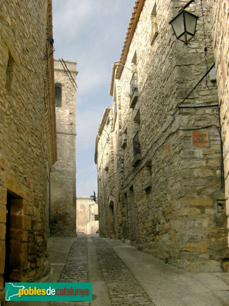 Savallà del Comtat, un carrer (Foto: Albert Esteves, 2009) Savallà del Comtat, un carrer