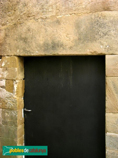 Savallà del Comtat, portal del segle XVII (Foto: Albert Esteves, 2009) Savallà del Comtat, portal del segle XVII
