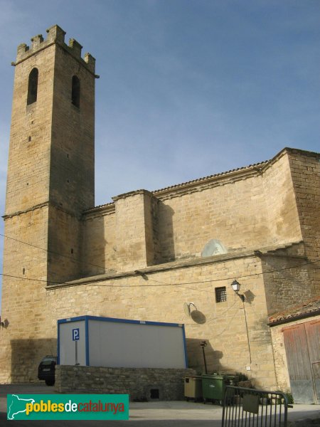 Conesa - Església de Santa Maria (Foto: Albert Esteves, 2009) Conesa - Església de Santa Maria