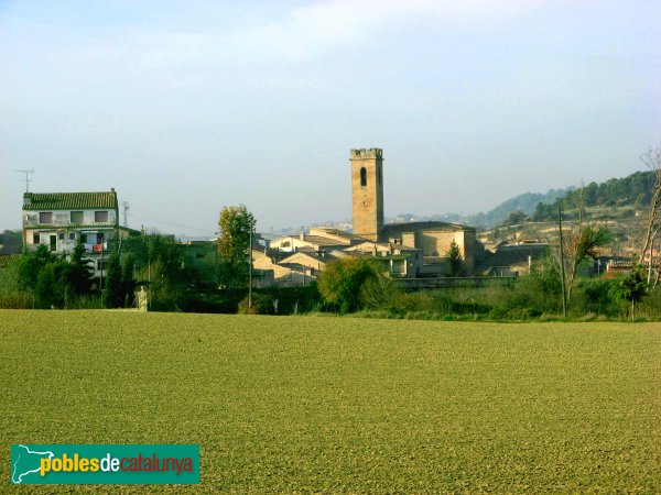 Conesa - Església de Santa Maria (Foto: Albert Esteves, 2009) Conesa - Església de Santa Maria
