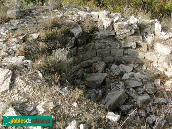 Conesa - Castell de Savella (Foto: Albert Esteves, 2009) Conesa - Castell de Savella