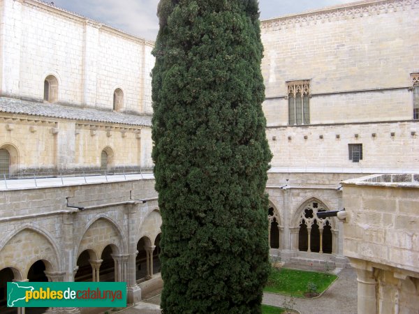 Monestir de Poblet - Claustre (Foto: Albert Esteves, 2009) Monestir de Poblet - Claustre