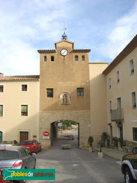 Monestir de Poblet - Portal de l'Abat Lerín (Foto: Albert Esteves, 2009) Monestir de Poblet - Portal de l'Abat Lerín