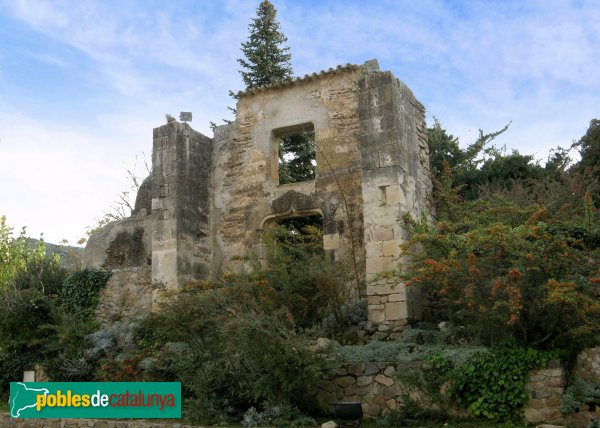 Monestir de Poblet - Ruïnes del palau abacial