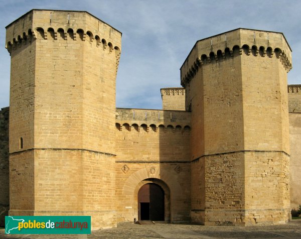 Monestir de Poblet - Porta Reial (Foto: Albert Esteves, 2009) Monestir de Poblet - Porta Reial