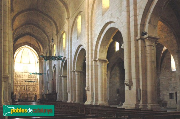 Monestir de Poblet - Església (Foto: Baldiri Barat, 2006) Monestir de Poblet - Església