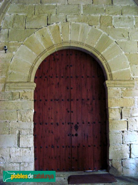 Monestir de Poblet - Porta romànica