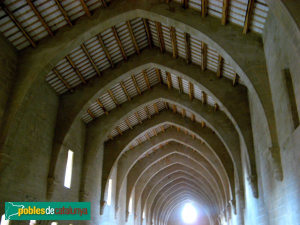 Monestir de Poblet - Dormitori dels monjos (Foto: Albert Esteves, 2009) Monestir de Poblet - Dormitori dels monjos
