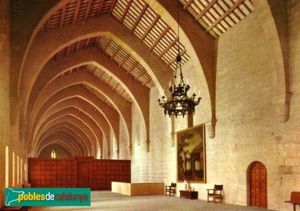 Monestir de Poblet - Dormitori dels monjos Monestir de Poblet - Dormitori dels monjos